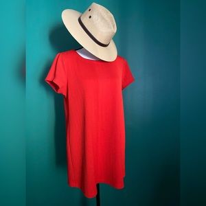 Old navy red dress size M